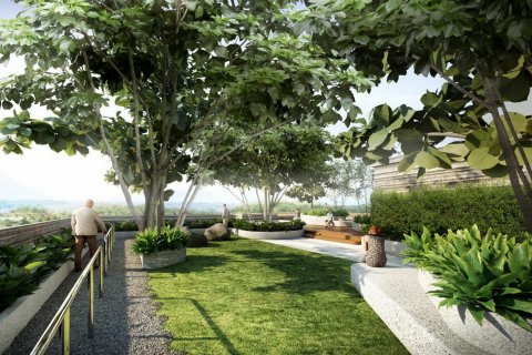Eigentumswohnung in Phuket, Thailand, 2 Schlafzimmer in Highland Park Condominium Bangtao Beach № 74577