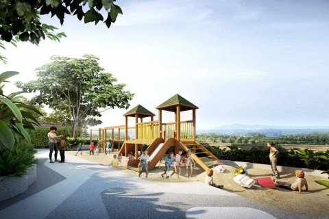 Eigentumswohnung in Phuket, Thailand, 2 Schlafzimmer in Highland Park Condominium Bangtao Beach № 74575