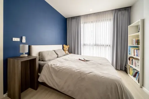 Estudio en el condominio en Din Daeng, Bangkok, Tailandia № 139154 - foto 4