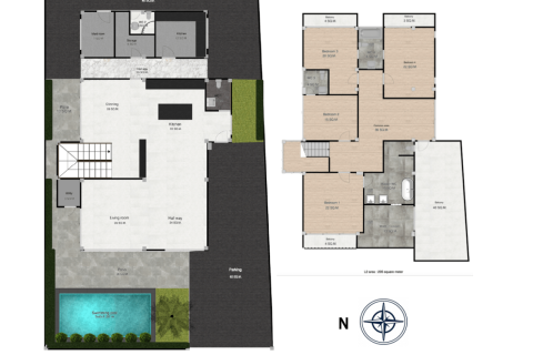 Casa de 4 dormitorios en Bangkok, Tailandia № 183327 - foto 12