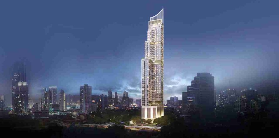 Condominio de 1 dormitorio en Bangkok, Tailandia № 183165