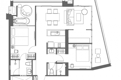 Wohnung in Phuket, Thailand 2 Schlafzimmer № 67278 - Foto 17