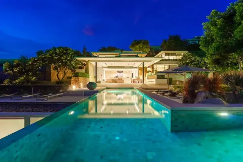 Chalet de 5 dormitorios en Ko Samui, Tailandia № 190618 - foto 4