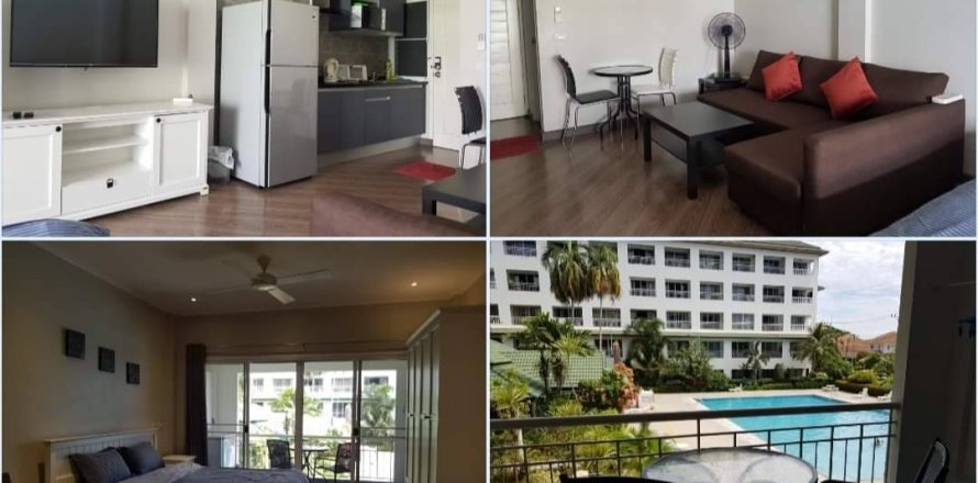 Estudio en el condominio en Pattaya, Tailandia № 204377