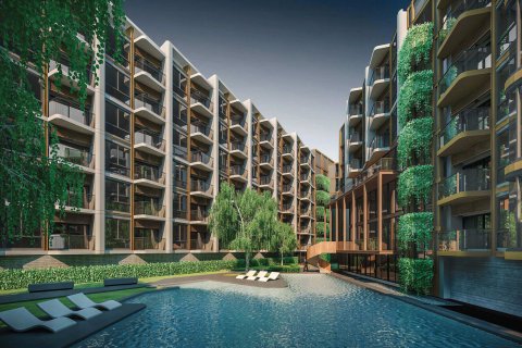 Wohnung in Pattaya, Thailand 2 Zimmer № 159820 - Foto 10