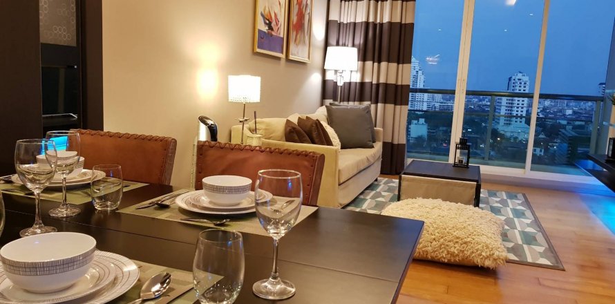 Condominio de 1 dormitorio en Bangkok, Tailandia № 143620