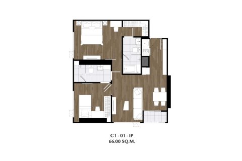 Condominio de 2 dormitorios en Bangkok, Tailandia № 165725 - foto 15