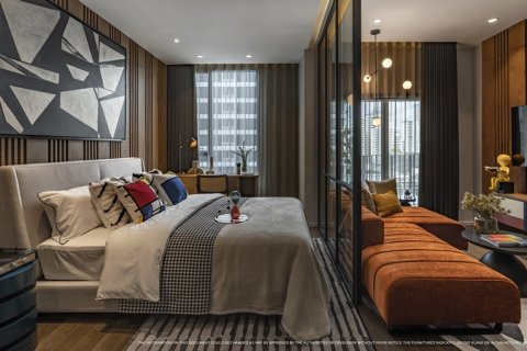 Condominio de 1 dormitorio en Bangkok, Tailandia № 165723 - foto 2