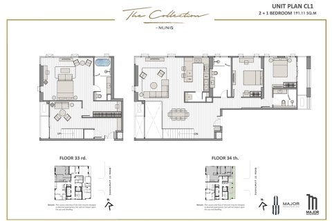 Condo à Bangkok, Thaïlande, 1 chambre  № 165720 - photo 25