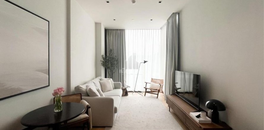 Condo à Bangkok, Thaïlande, 1 chambre à 28 CHIDLOM № 73284