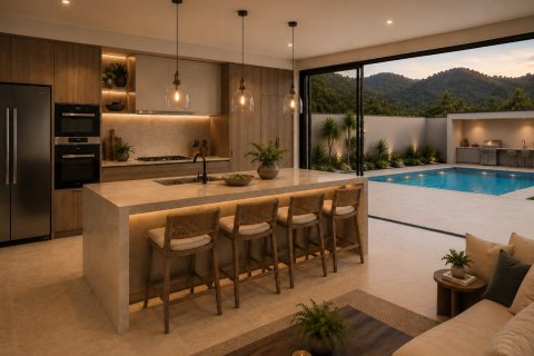 Chalet de 3 dormitorios en Cha-am, Tailandia № 222398 - foto 3