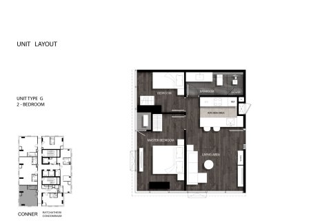 Condo à Phaya Thai, Bangkok, Thaïlande, 2 chambres  № 222399 - photo 13