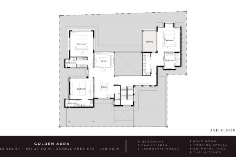 Chalet de 5 dormitorios en Phuket, Tailandia № 165387 - foto 12