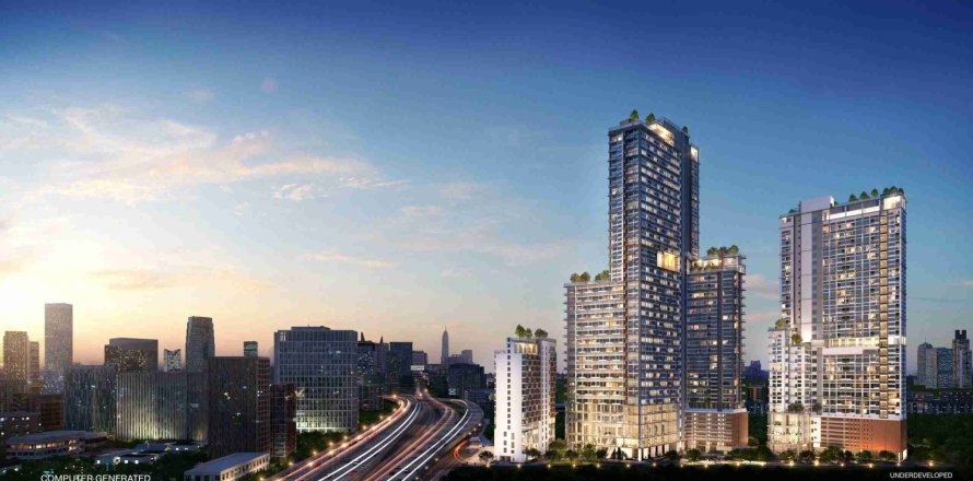 Condominio de 1 dormitorio en Bangkok, Tailandia № 183704