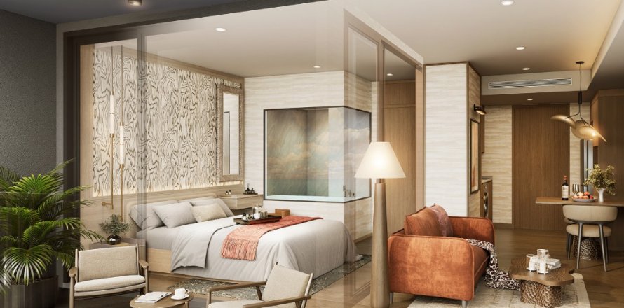 Wohnung in Pattaya, Thailand 2 Zimmer № 161092