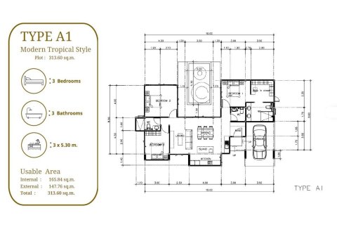 Chalet de 3 dormitorios en Ko Lanta Yai, Tailandia № 170884 - foto 15