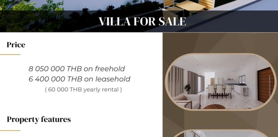 Chalet de 4 dormitorios en Ko Samui, Tailandia № 172450