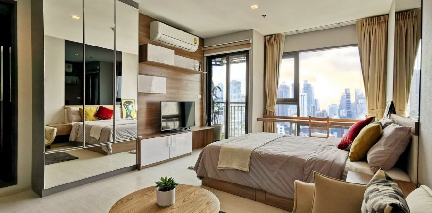 Estudio en el condominio en Bangkok, Tailandia № 143754