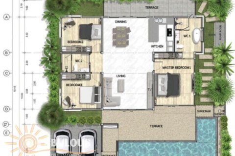 Chalet de 3 dormitorios en Bang Tao, Tailandia № 179489 - foto 19