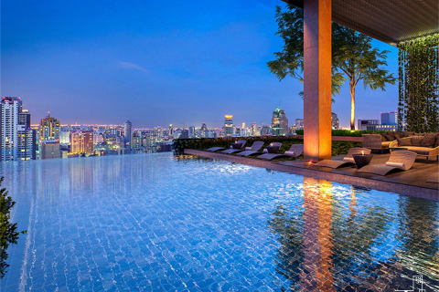Condo in Bangkok, Thailand, 2 bedrooms  № 187624