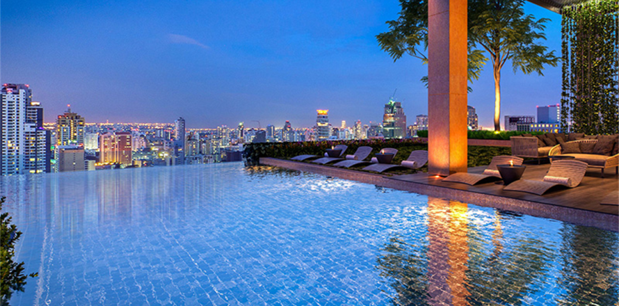 Condominio de 2 dormitorios en Bangkok, Tailandia № 187624