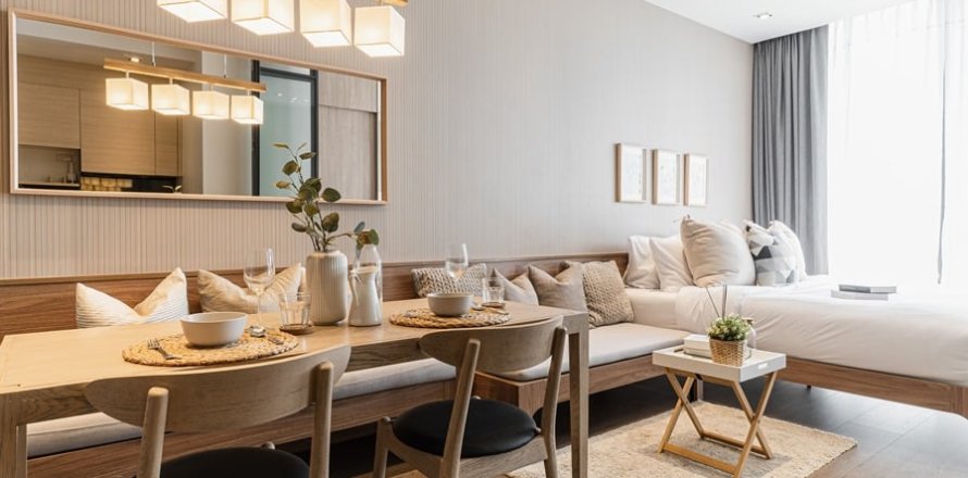 Condominio de 1 dormitorio en Bangkok, Tailandia № 157576
