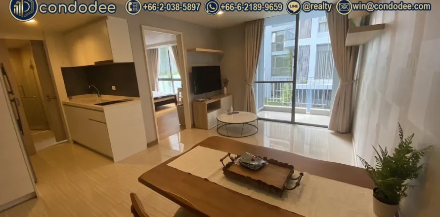 Condo à Watthana, Bangkok, Thaïlande, 1 chambre № 200782