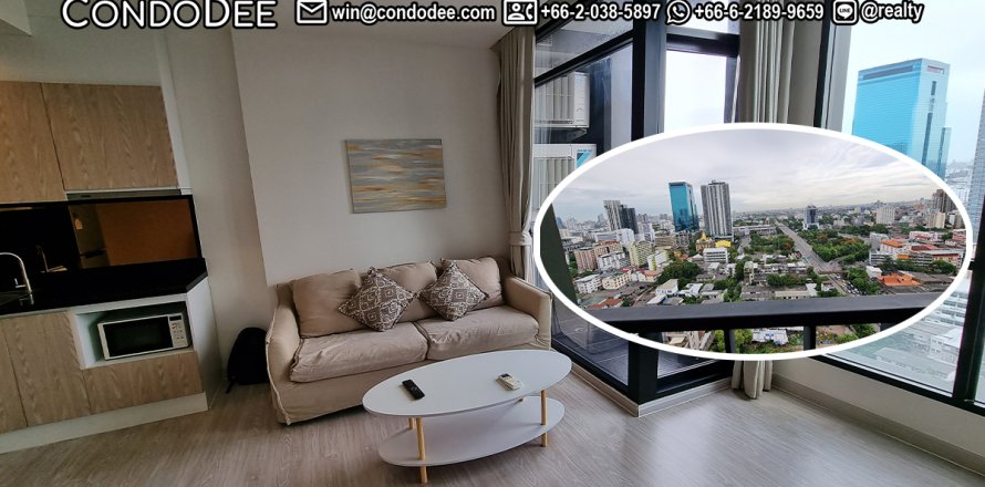 Condominio de 1 dormitorio en Ratchathewi, Bangkok, Tailandia № 200778