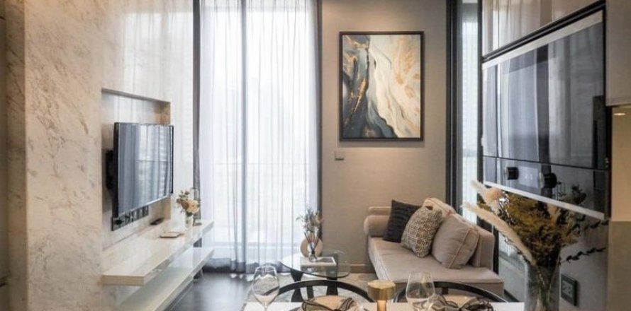 Condominio de 1 dormitorio en Khlong Toei, Bangkok, Tailandia № 133852