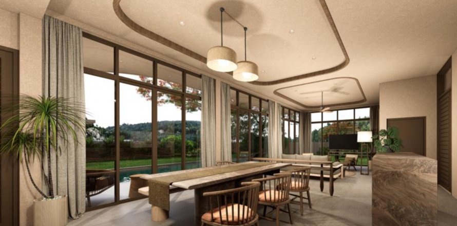 Chalet de 3 dormitorios en Issara Ville, Hua Hin, Tailandia № 133322