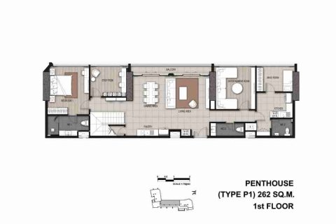 Condominio de 4 dormitorios en Thonburi, Bangkok, Tailandia № 183098 - foto 24