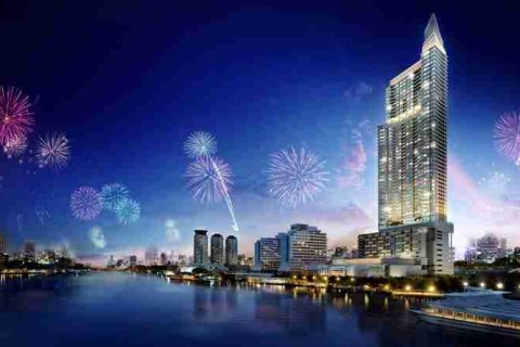 Condo in Thonburi, Bangkok, Thailand, 4 bedrooms  № 183098