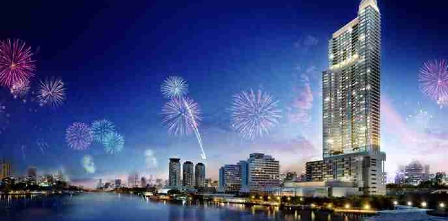 Condominio de 4 dormitorios en Thonburi, Bangkok, Tailandia № 183098