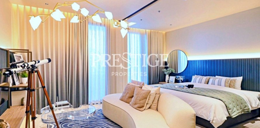 Condo à Pattaya, Thaïlande, 1 chambre № 197744