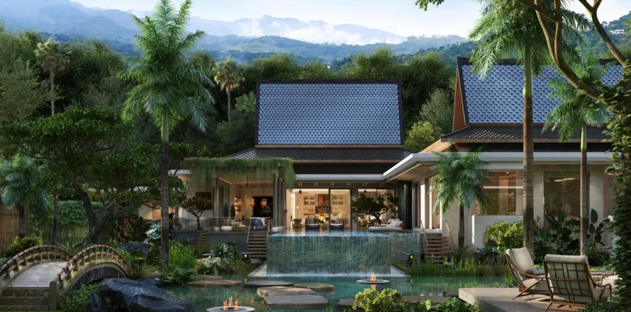 Chalet de 4 dormitorios en Phuket, Tailandia № 178908