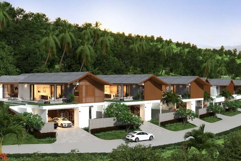 Off-Plan Green Hills Villas in Ko Samui, Thailand № 161487