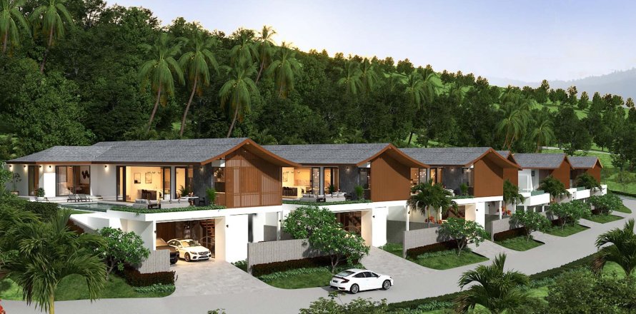 Sobre plano Green Hills Villas en Ko Samui, Tailandia № 161487