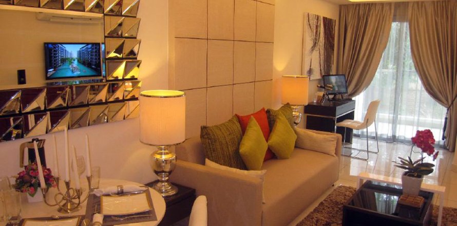 Condominio de 1 dormitorio en Jomtien Beach, Pattaya, Tailandia № 204460