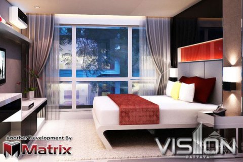 Condo à Pattaya, Thaïlande, 1 chambre  № 204458