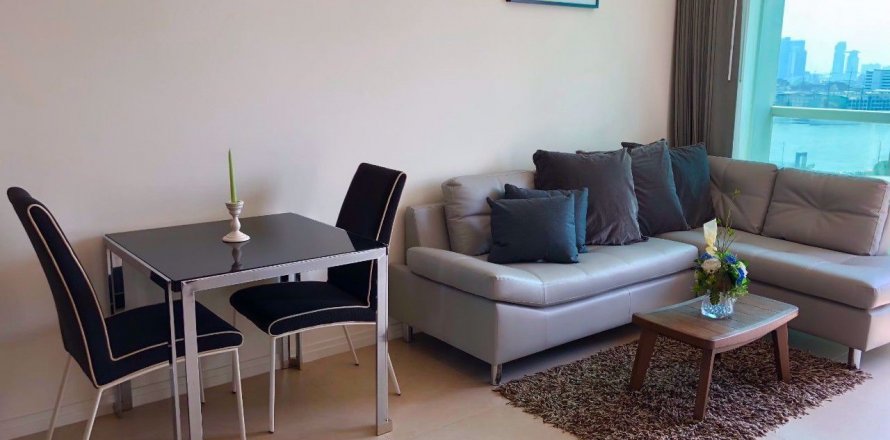 Condominio de 1 dormitorio en Bangkok, Tailandia en The River № 62887