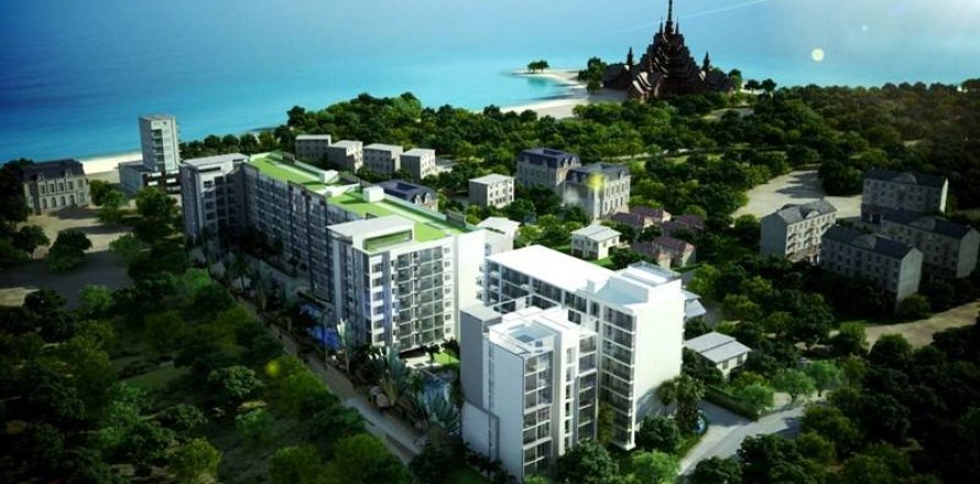Estudio en el condominio en Pattaya, Tailandia № 204303