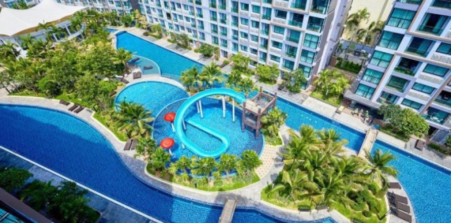 Estudio en el condominio en Pattaya, Tailandia № 205443