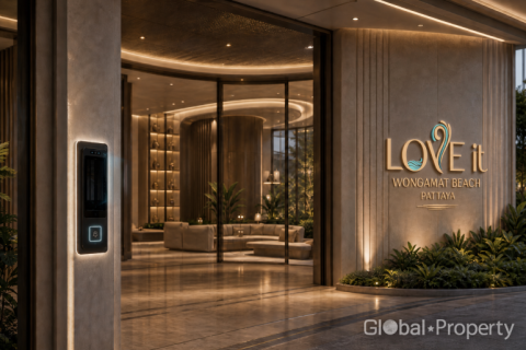 Condominio de 1 dormitorio en Pattaya, Tailandia № 205444 - foto 5