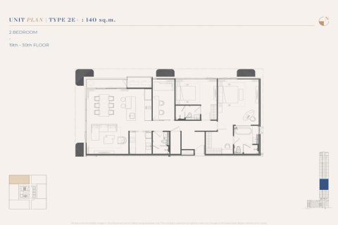 Condo in Bangkok, Thailand, 2 bedrooms № 233962 - photo 25
