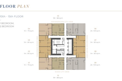 Condo in Bangkok, Thailand, 2 bedrooms № 233962 - photo 27