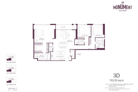 Eigentumswohnung in Sathon, Bangkok, Thailand, 1 Schlafzimmer № 233961 - Foto 28