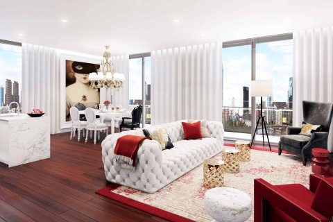 Condominio de 2 dormitorios en Bangkok, Tailandia № 166965