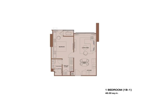 Condominio de 1 dormitorio en Sathon, Bangkok, Tailandia № 166959 - foto 5