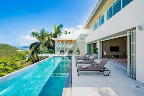 Villa in Phuket, Thailand 4 Schlafzimmer № 141156 - Foto 13