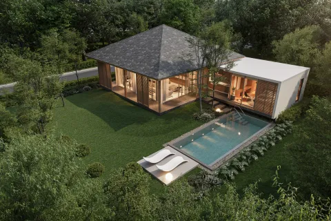 Chalet de 3 dormitorios en Phuket, Tailandia № 153931 - foto 5